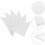 8pcs Triangle Edge Protectors for Foosball Table Corner Covers Safe Cushion Guards 6