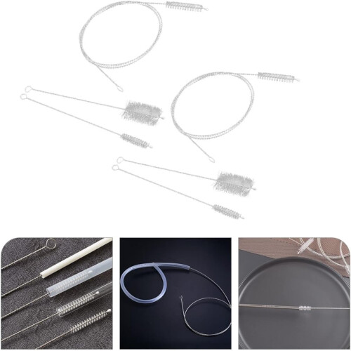 12pcs Household Bottle Brush Multi-Function Cleaner for Test Tubes and Kettles Nylon Material 1