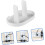 80pcs Outlet Cover Electric Plug Protector for Safety Outlet Plug Covers Corner Protector Guards 6