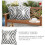 45 * 45cm Sofa Bed Cushion Cover Pillow Case Polyester Modern Chic Design Decorative 3