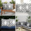 45 * 45cm Sofa Bed Cushion Cover Pillow Case Polyester Modern Chic Design Decorative 5