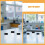 Water Ladle Set Random Color 3pcs with Handle, Multi-Functional Kitchen Spoon Smooth Design 8
