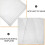 3pcs Plastic Drawing Rulers Set 8mm, 9mm, 10mm Grid Spacing – Multi-Functional Line Stencils 3