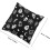 2pcs Halloween Style Pillowcase Decorative Throw Pillowcase with Creative Skeleton Pattern 2