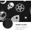 2pcs Halloween Style Pillowcase Decorative Throw Pillowcase with Creative Skeleton Pattern 3