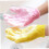 8 doppelseitige Peelinghandschuhe aus Nylon 2