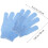 8 doppelseitige Peelinghandschuhe aus Nylon 6