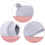 Cappellino e guantini protettivi antigraffio per neonati e bambini piccoli, colore grigio. 4