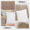 2pcs Plush Pillowcase Soft and Delicate Touch Polyester Sofa Pillowcase Washable Cushion Covers 3