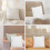 2pcs Plush Pillowcase Soft and Delicate Touch Polyester Sofa Pillowcase Washable Cushion Covers 8