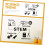 Science Wall Sticker Decals Peel and Stick, Stem Educational Wall Décor 4