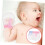 Anti-scratch Infant Mittens 2 Pairs Adjustable Drawstring Breathable Ice Silk Gloves 5