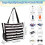 Wasserdichte und faltbare Strandtasche 5