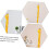 4pcs Boy Girl Growth Chart Wall Decals Removable Stickers 4