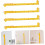 4pcs Boy Girl Growth Chart Wall Decals Removable Stickers 6