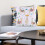 4pcs Decorative Pattern Pillowcase Decorative Throw Pillow Cover Alpaca Design Polyester 6