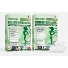 (2 box) Natürliche Berberin- und Moringa-Pflaster, 7 Stück – tägliche Körperpflege