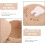 Teeth Storage Box Tooth Container 3.5x3.5x3 Inch Wood Storage Box Smooth Surface Workmanship 3