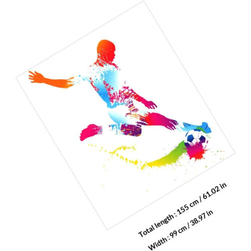 Sports Elements Wall Sticker Self-Adhesive Wall Sticker Removable 1