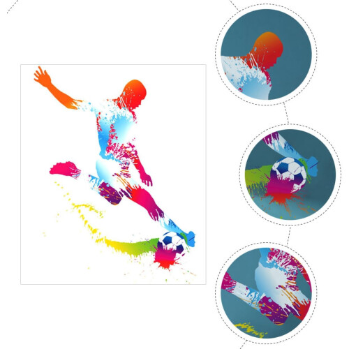 Sports Elements Wall Sticker Self-Adhesive Wall Sticker Removable 2