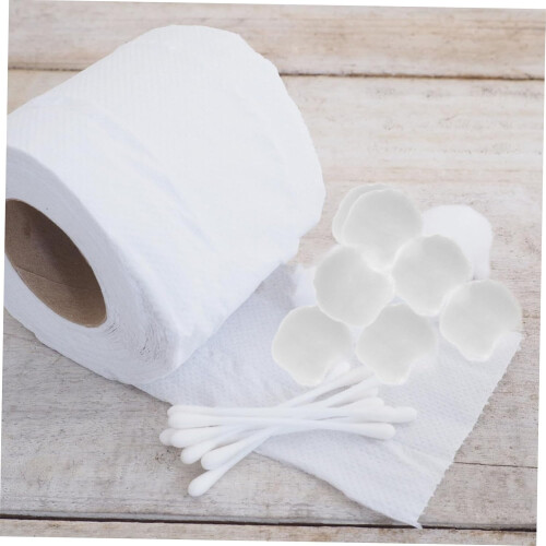 2pcs Small Cotton Balls for Makeup and Nail Cleaning Multi-function Absorbent Cotton Balls 2