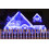 32m300LED Solar String Light Solar Lamp LED Lights Waterproof Outdoor Décor Blue 5