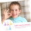100pcs Tooth Storage Case Keepsake Box Plastic Tooth Box Storage for First 5
