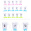 50pcs Tooth Holder Portable Keepsake Organizer for Teeth Storage Lightweight 2