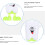 50pcs Tooth Holder Portable Keepsake Organizer for Teeth Storage Lightweight 4