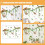 2 Bögen/Set Tieraufkleber Wanddekorationen Sortierte Farben PVC-Material 4
