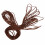 16.65 - 18.655 m 2 mm Brown Leather Strap Leather Thong Flat DIY 10