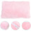 2pcs Plush Pillow Case Rectangular Pillow Cover 20x30inch Soft and Skin-Friendly Polyester Decorative 8