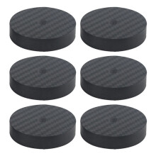 6X Izolacja Głośnika z Włókna Węglowego 40X10Mm Kolce Podkładka Podstawa Podstawa Pod Głośnik Podstawa Pod Głośnik HiFi AMP