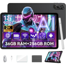(Black) BLACKVIEW MEGA 2 WIFI 12-inch tablet screen, high cost-performance ratio, gray/green