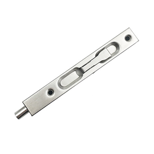 Brushed Steel Flush Bolt  15 cm