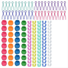Conjunto de 142 peças para organizar bobinas e linhas
