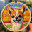 Σετ βελόνας τρυπήματος Chihuahua Sunset Design 20x20cm 1