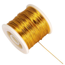 Měděný drát na korálkování 0,8 mm 55 m