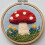 Red Fox Pilz-Punch-Needle-Set für Anfänger 1
