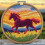 Κιτ βελόνας για τρυπάνι Horse Under Sunset 20x20cm 1