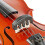 Violin Mute for Quiet Practice - Rubber Practice Mute for 4/4, 3/4, 1/2 Violins 4