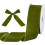 Olivgrünes Samtband, 5 cm breit, 9,14 m 1