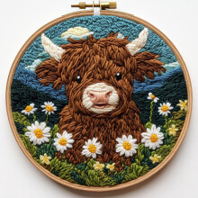 Nålstanskit Brun Höglandsko 20x20cm