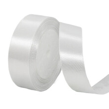 Satinband, 2,5 cm breit, 23 Meter Rolle