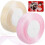 2 Rollen beigefarbenes Polyester-Geschenkband, je 45 m 1