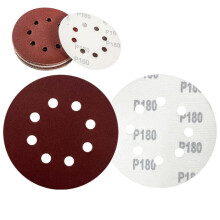 Sanding Discs 5 Inch 8-Hole 10 Pcs 80-3000 Grit