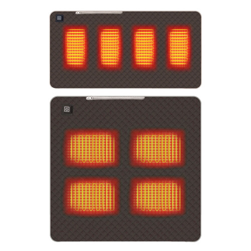 Coussin de siège chauffant 5V – 3 réglages de température, USB/Type-C, 1