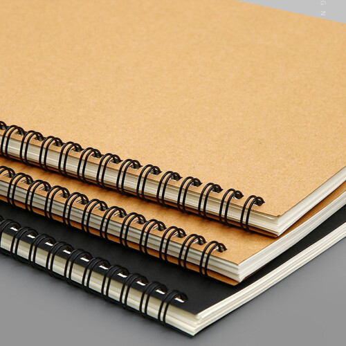 A5 Mjukpärm Tom Journal 2-pack 120 Sidor Olinjerad 2