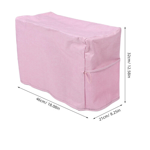 Polyester Sewing Machine Cover Bag – Pink, 46x32x21cm 1