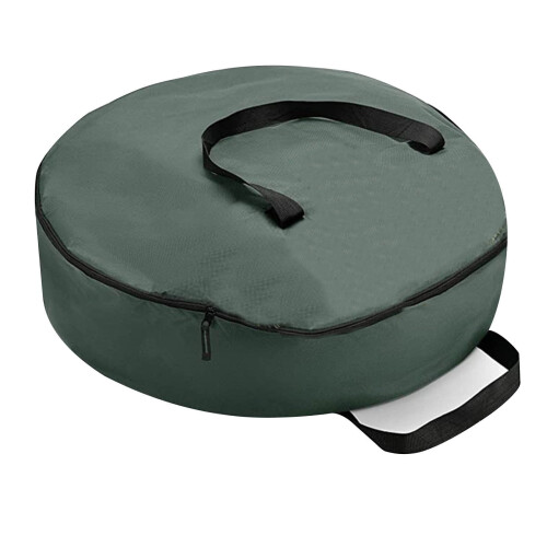 Sammenleggbar oppbevaringspose til julekrans, stor 64 cm 1